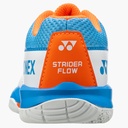 YONEX Strider Flow - Power Cushion Badminton Shoes White/sky blue