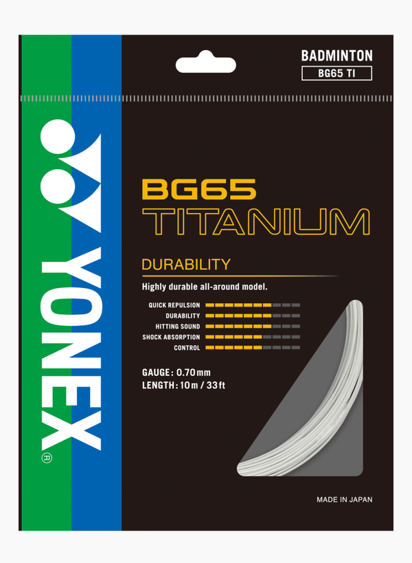 Yonex BG65 Titanium Strings